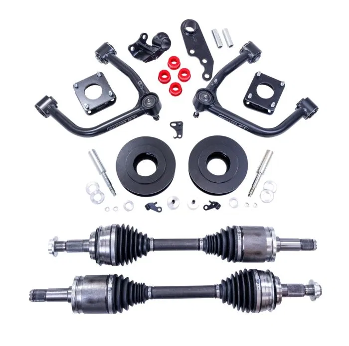 69-52311 – READYLIFT Lift Kit Suspension, 3 Inch Front Lift 1-1/4 Inch Rear Lift Without Shock Absorbers In Kit - Sho...